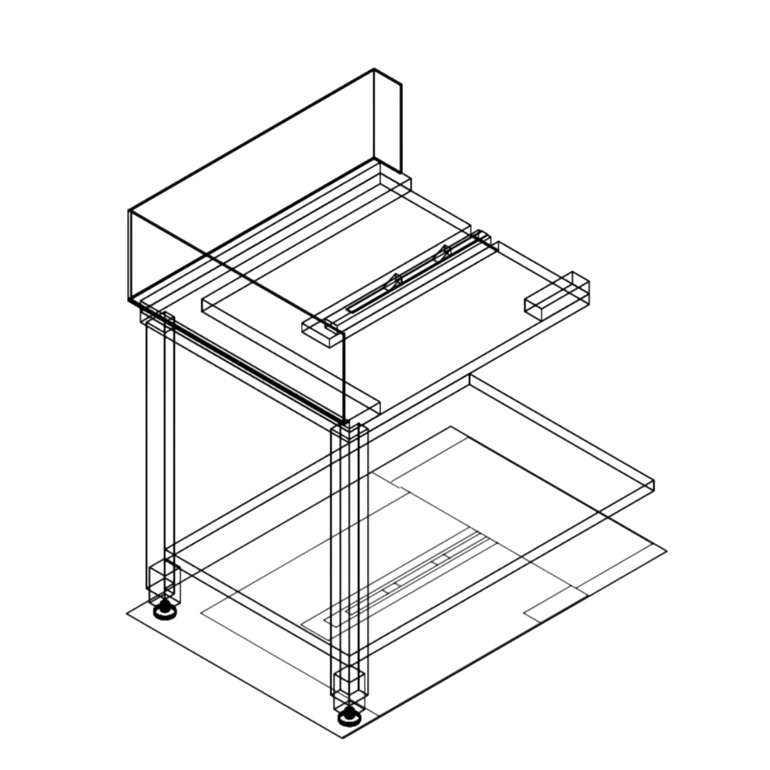 Fagor E-90I left-side basket introductor