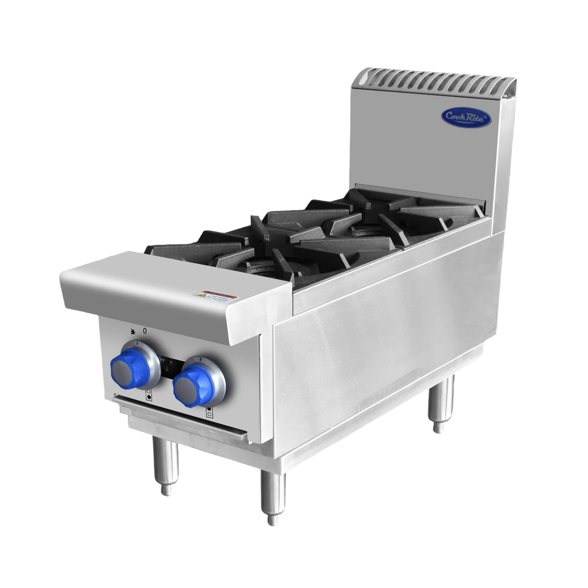 CookRite 800 Series 2 Burner NG Cooktop – AT80G2B-C-NG commercial kitchen equipment