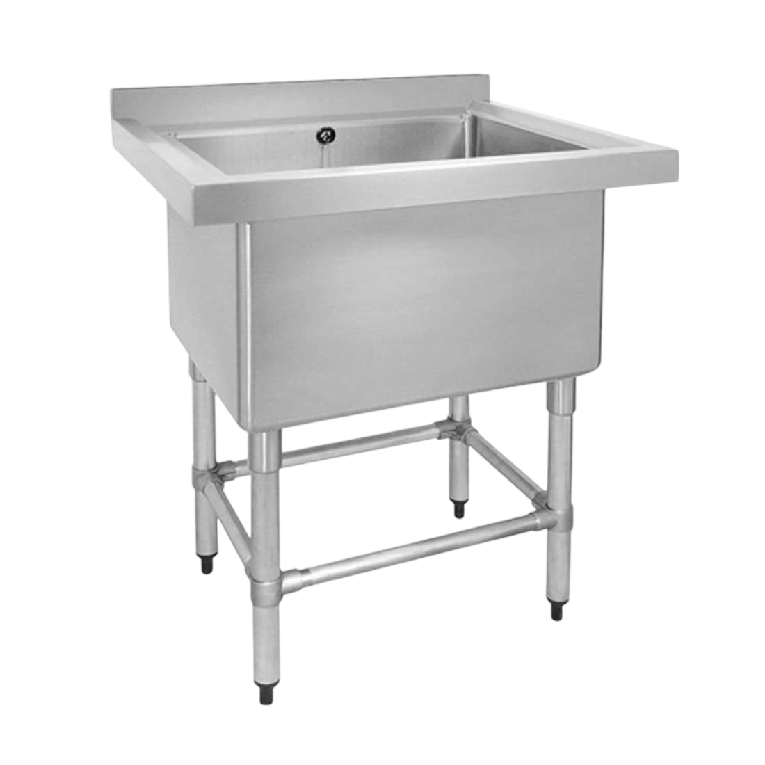 Modular Systems FED 770-6-SSB Single Deep Pot Sink – 770×600×900 mm Stainless Steel