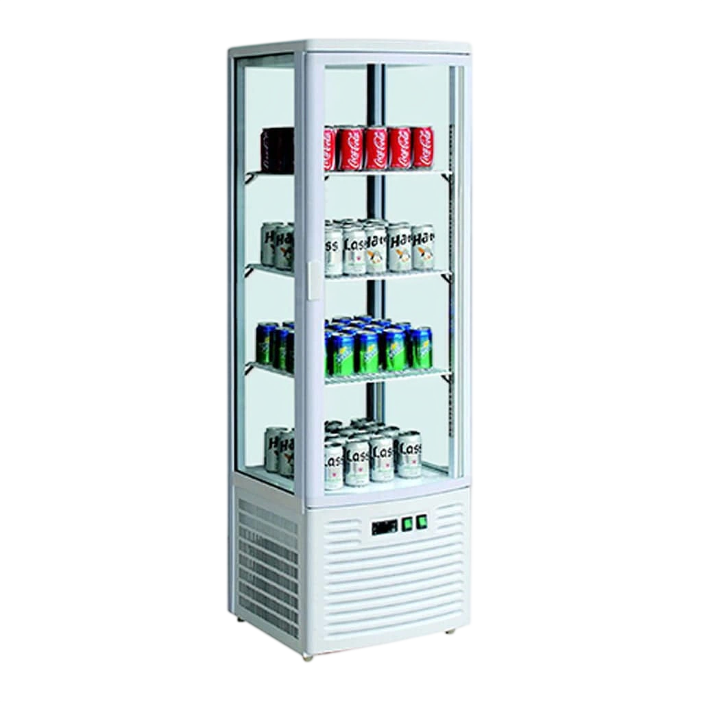 Thermaster LSC235 Four-Sided Upright Beverage Display Fridge – 220 L commercial kitchen equipment