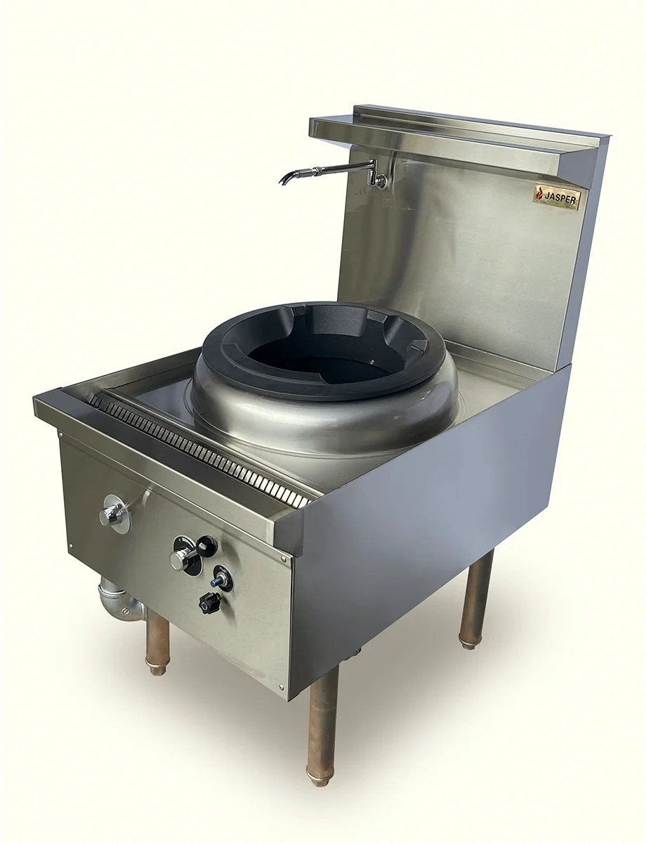 JASPER JA-1DB Single Wok Range | Duckbill Burner | 80 MJ/h | NG or LPG commercial kitchen equipment