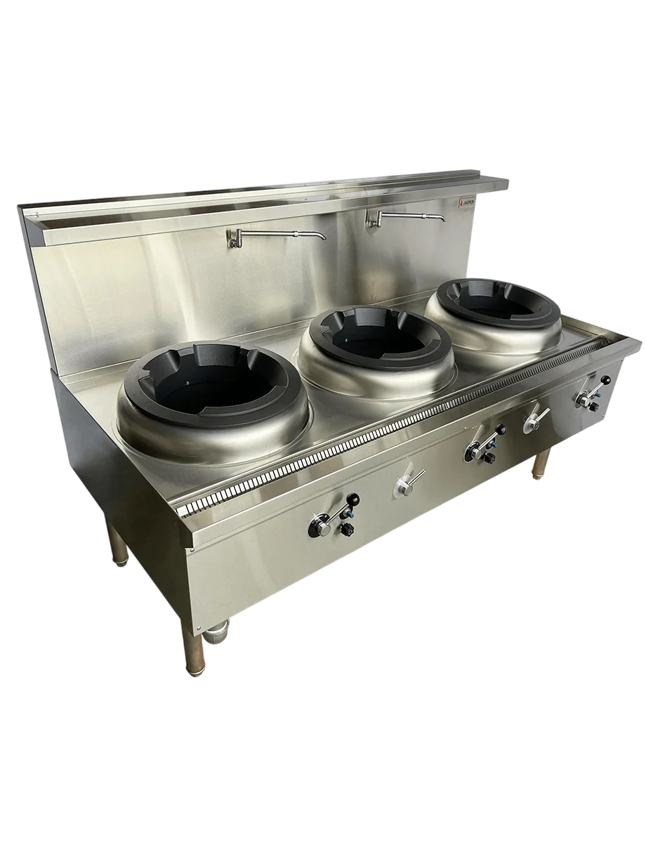 Jasper JA-3DB-N Gas Cooktop – 1800 × 900 × 1180 mm