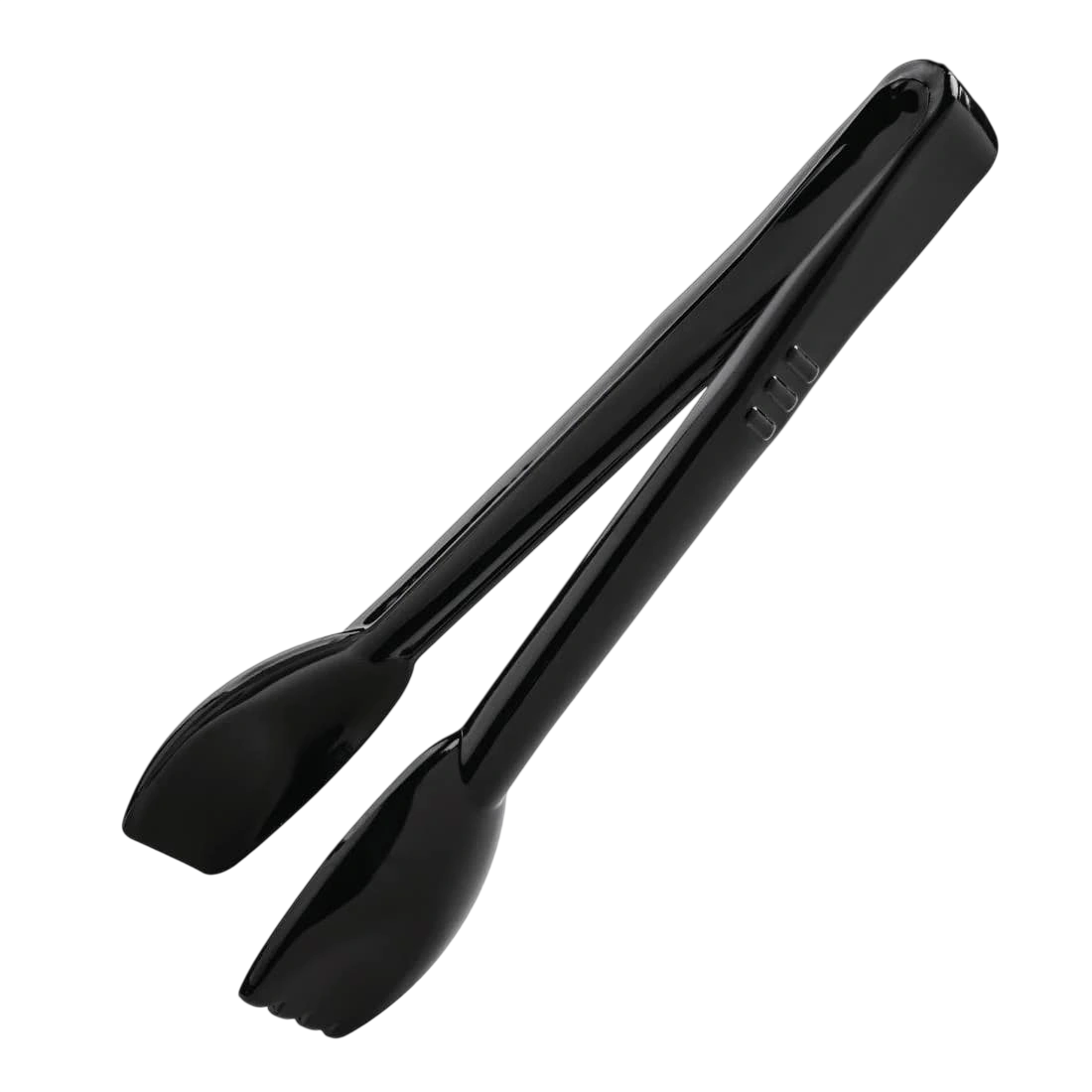 Vogue Food Tongs Black - 230mm 9" commercial kitchen equipment