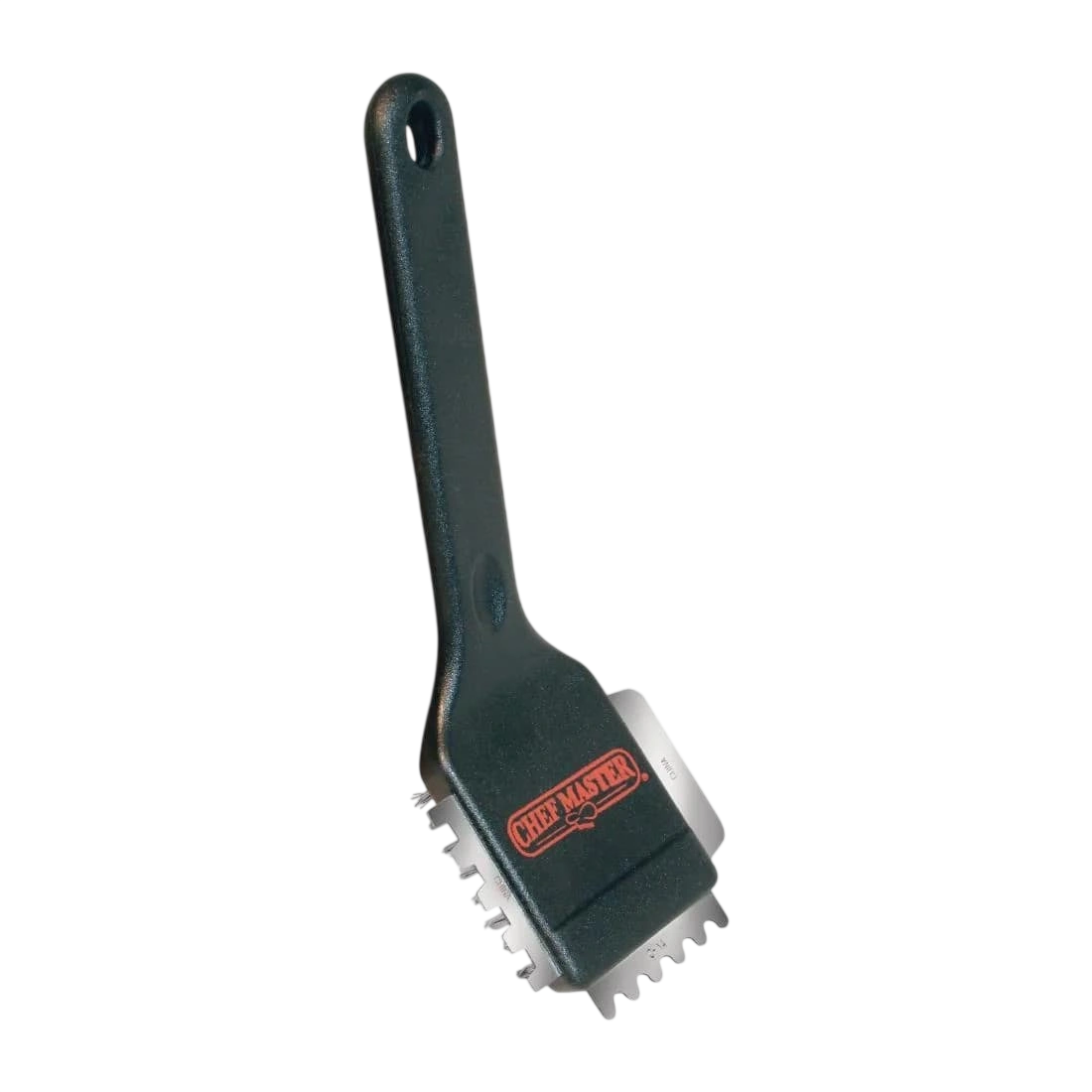 Chef Master Panini Brush with Stainless Steel Bristles & Scraper Blades commercial kitchen equipment