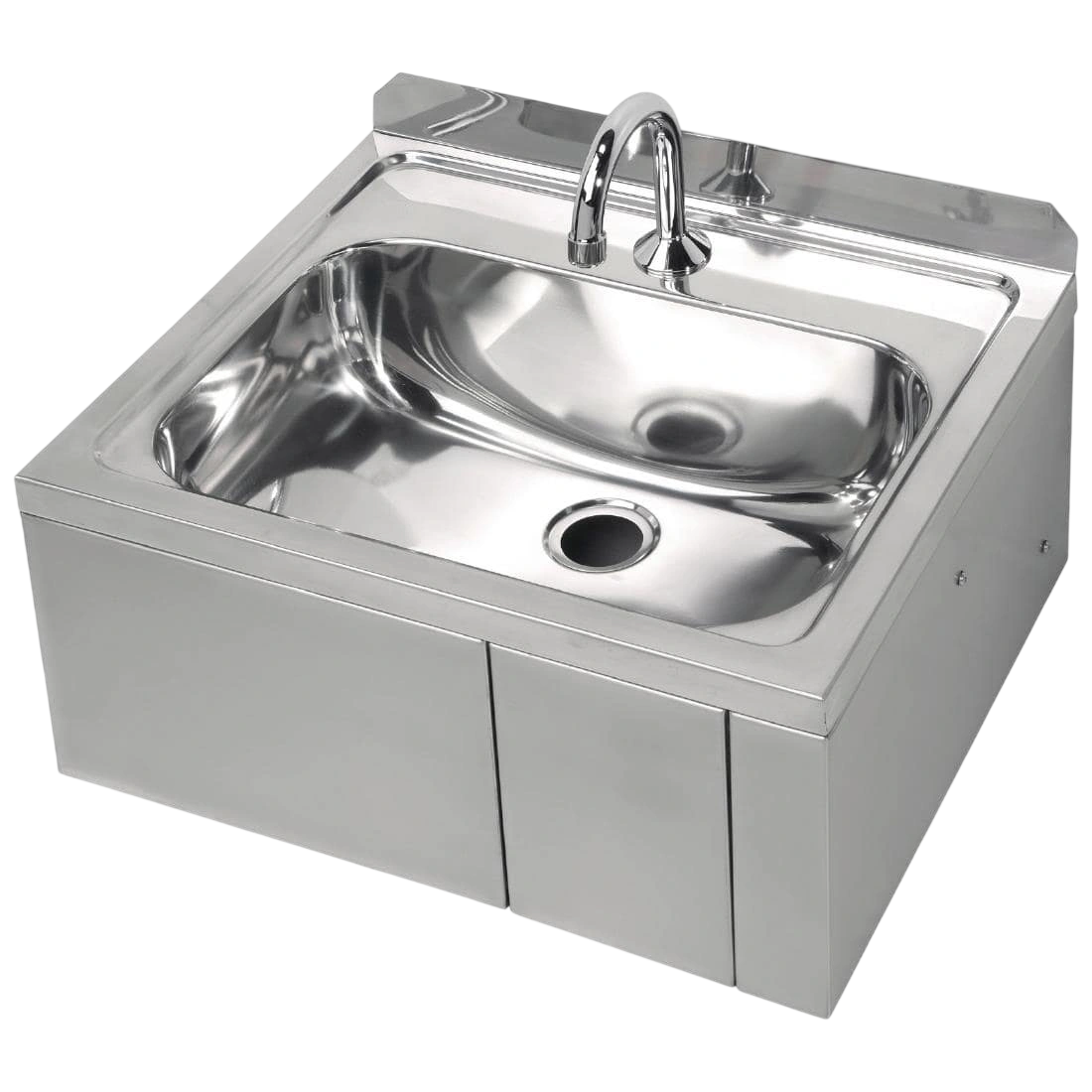 3monkeez Stainless Steel Knee-Operated Hand Basin CS925