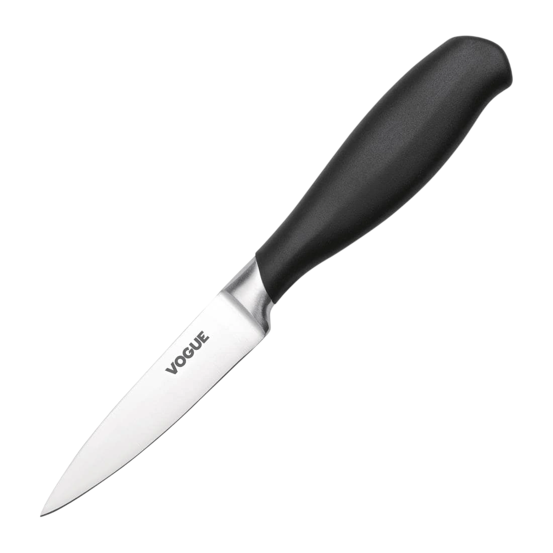 Vogue Soft Grip Paring Knife St/St - 90mm commercial kitchen equipment