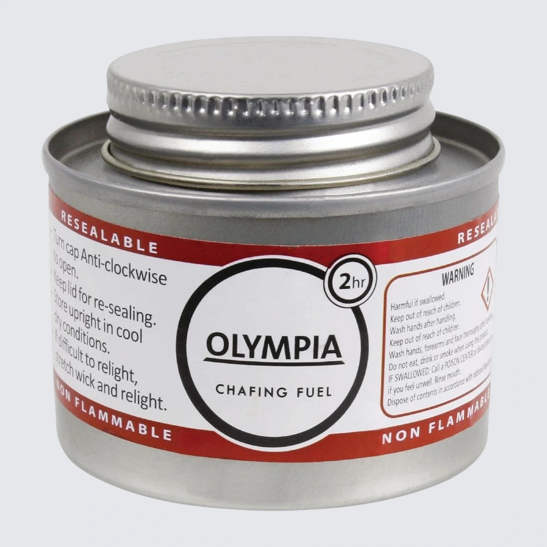 Olympia Chafing Liquid Fuel 2 Hour (Pack 12) commercial kitchen equipment