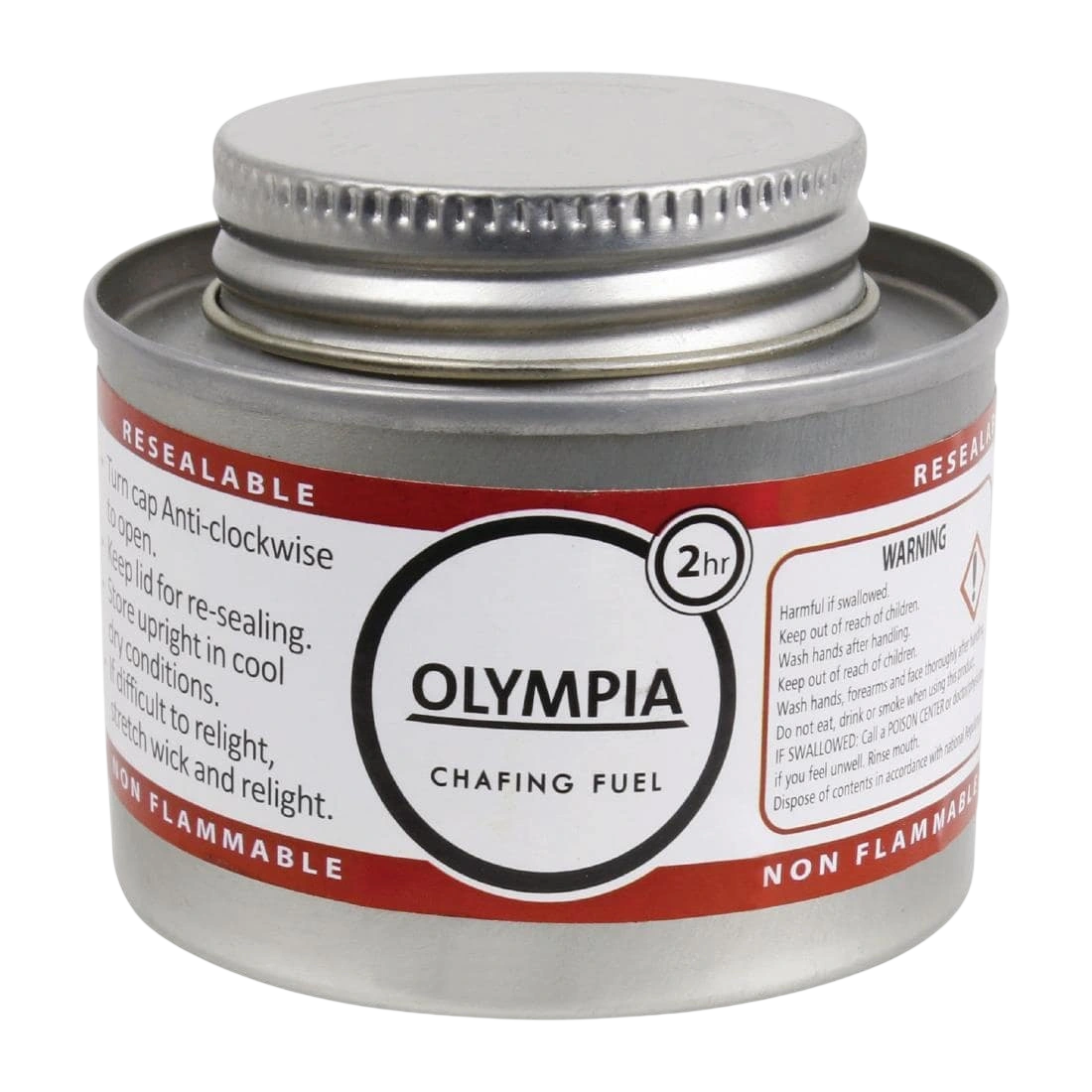 Olympia Chafing Liquid Fuel 2 Hour (Pack 12) commercial kitchen equipment