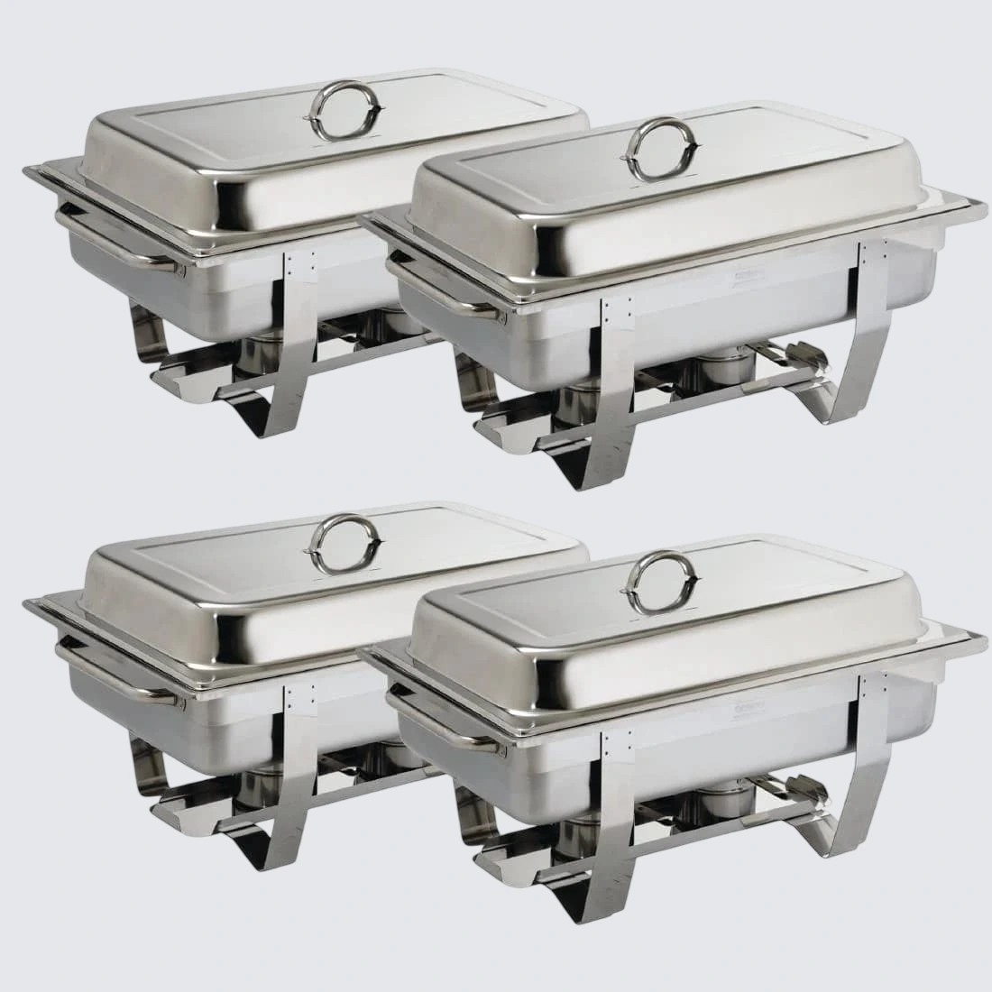 Olympia S299 Milan Chafing Dish Set (4 Pack) – Buffet Warmer commercial kitchen equipment