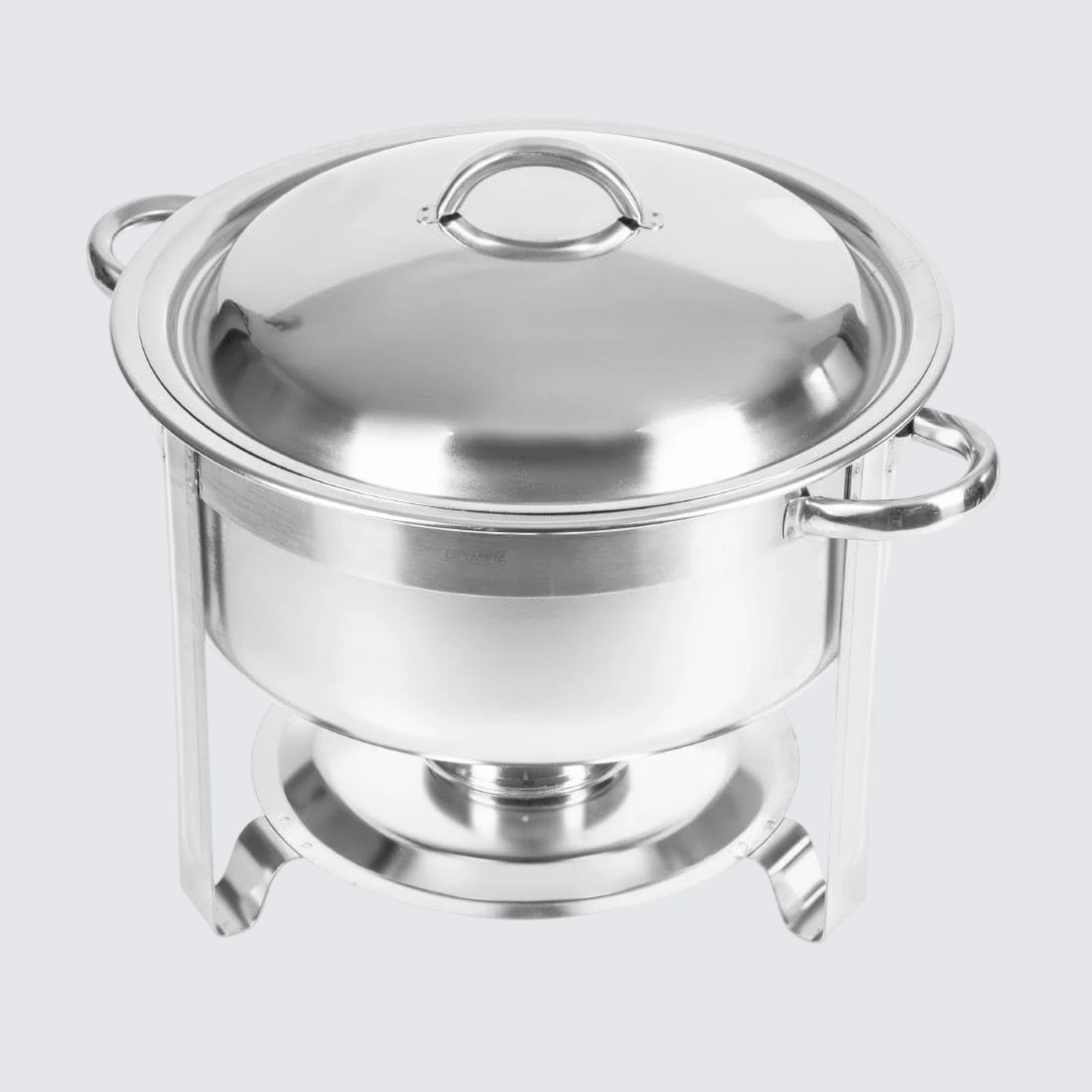 Olympia CB063 Vienna Chafing Dish – 7.5L Round / Polished 18/8 Stainless Steel commercial kitchen equipment