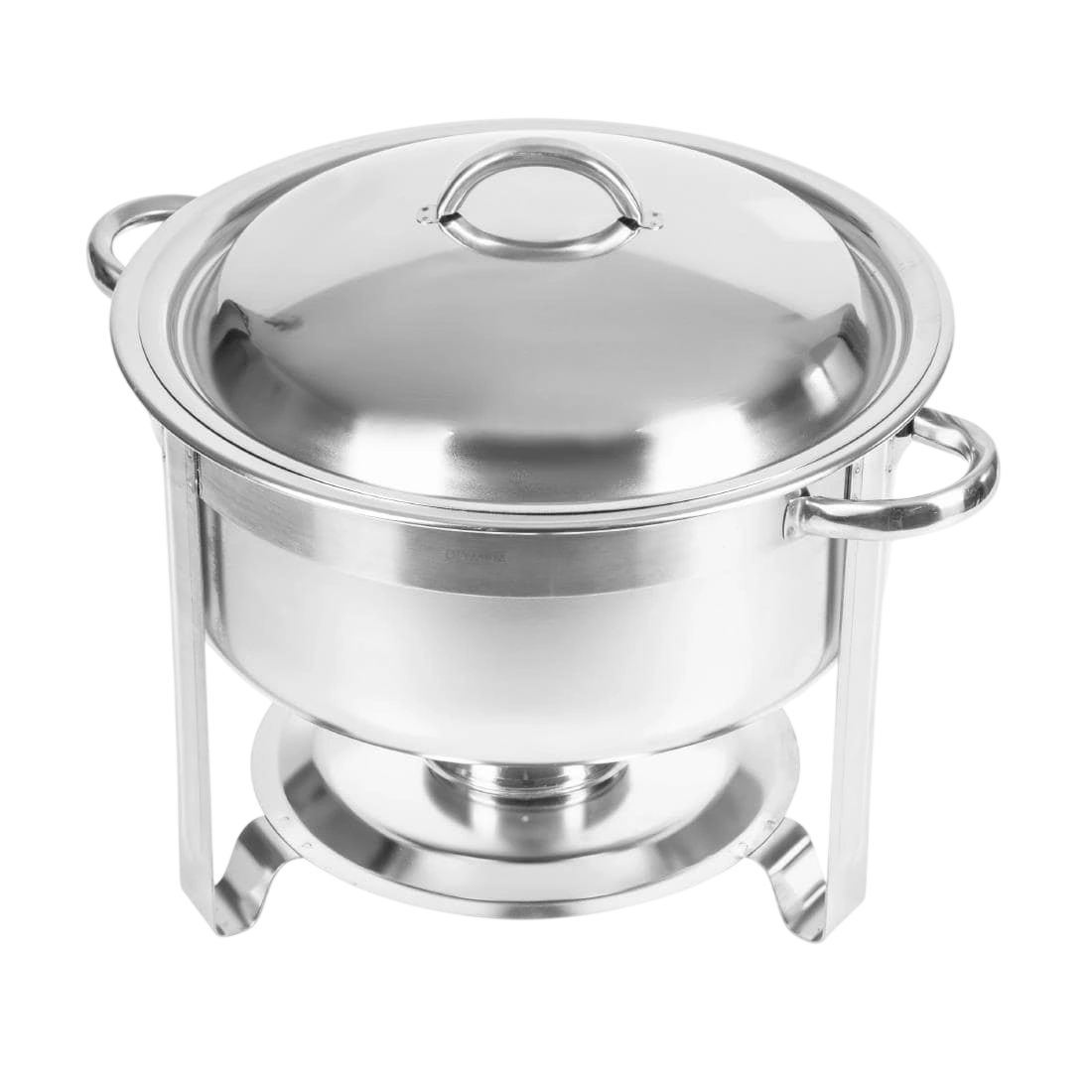 Olympia CB063 Vienna Chafing Dish – 7.5L Round / Polished 18/8 Stainless Steel commercial kitchen equipment