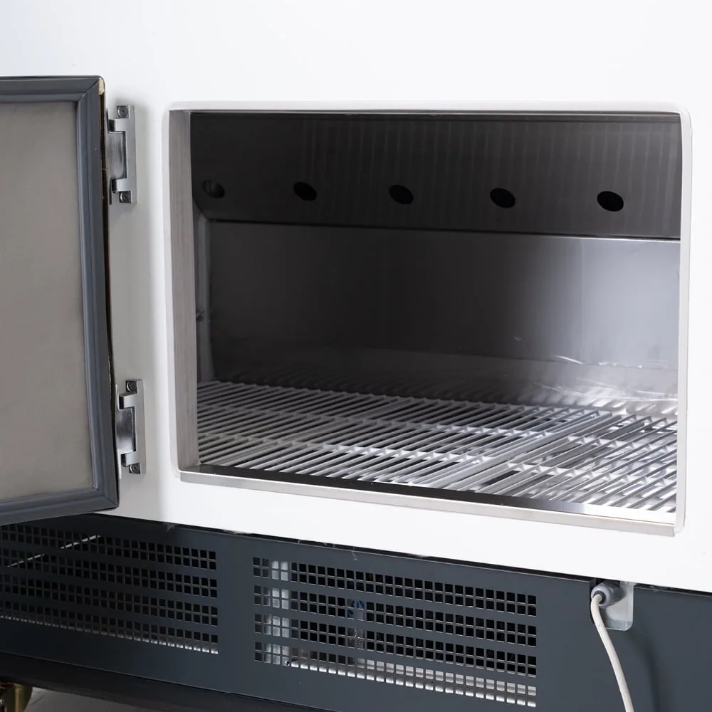 Bromic DD1875CG-NR Deli Display with Rear Storage and Curved Glass