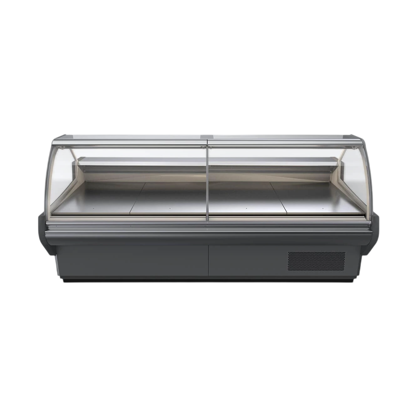Bromic 3335637 DD1875CG-NR Curved Glass Deli Display – 527L, 1955mm Wide