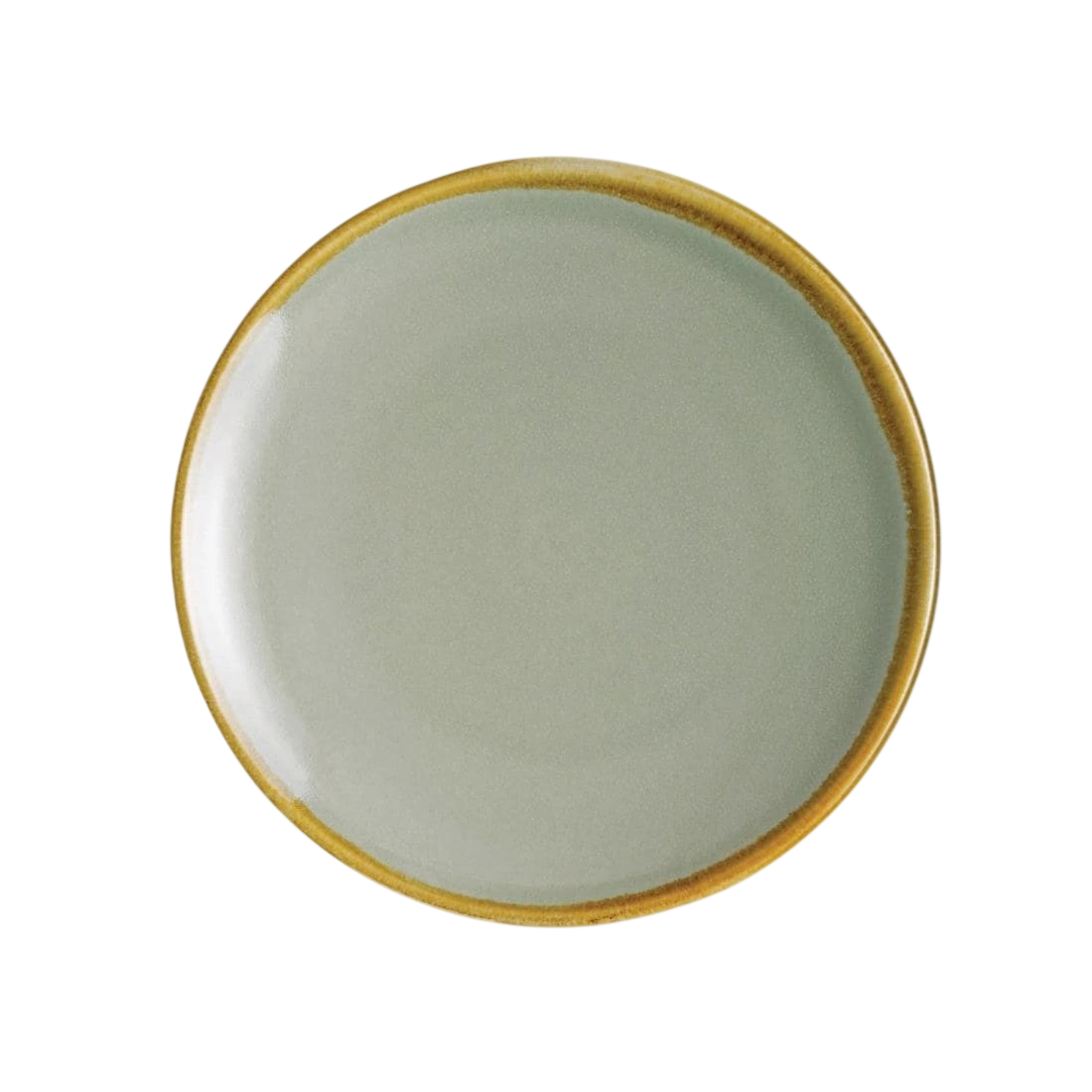 Olympia Kiln Moss Round Coupe Plate - 7" (Box 6) commercial kitchen equipment
