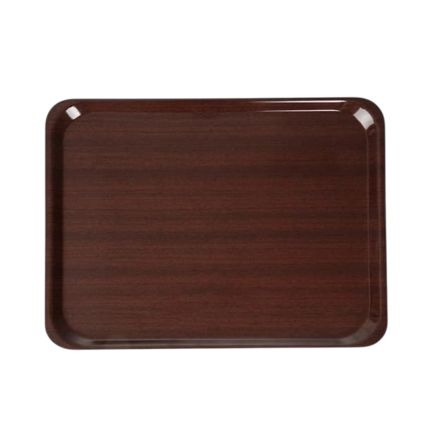 Cambro wood Canteen Tray - Mahogany Finish, 460mm - U417 commercial kitchen equipment