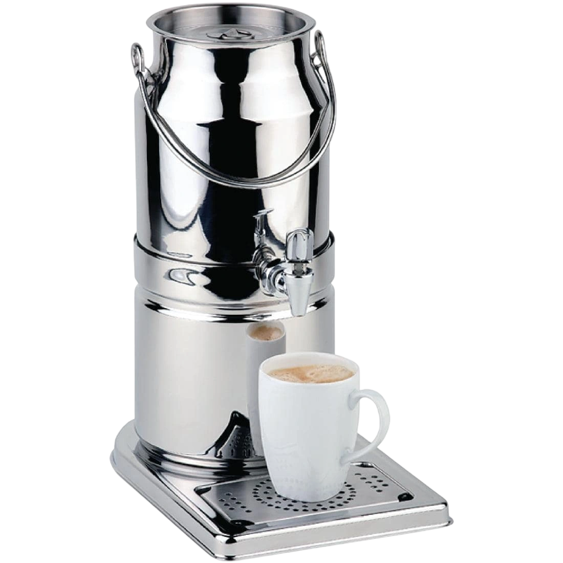 APS Stainless Steel Milk Dispenser - 3L Capacity commercial kitchen equipment