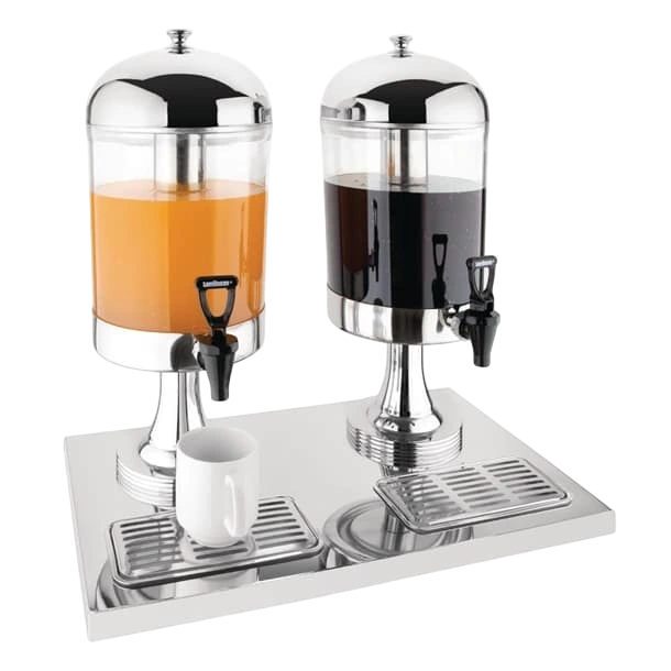 Deluxe Juice Dispenser Double Head St/St commercial kitchen equipment