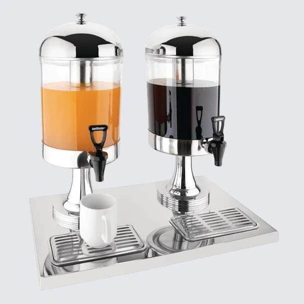 Deluxe Juice Dispenser Double Head St/St commercial kitchen equipment