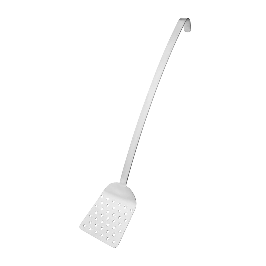 Vogue M965 Precision Long-Handled Fish Slice – 450mm / Perforated Stainless Steel commercial kitchen equipment