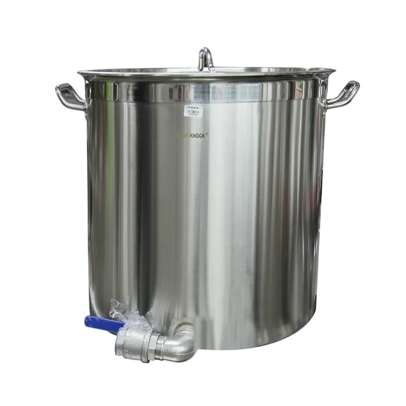 Kitchen Knock 392097 169L Stainless Steel Stock Pot — 600mm Diameter