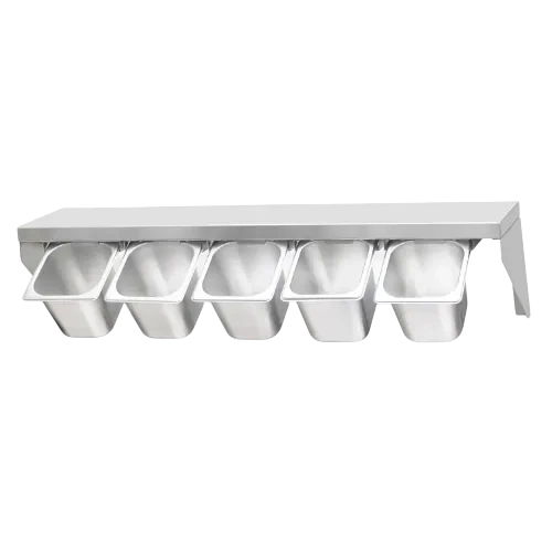 Kitchen Knock 620352 Wall Shelf GN Pan Rack – 1200x300mm, 40kg Load commercial kitchen equipment