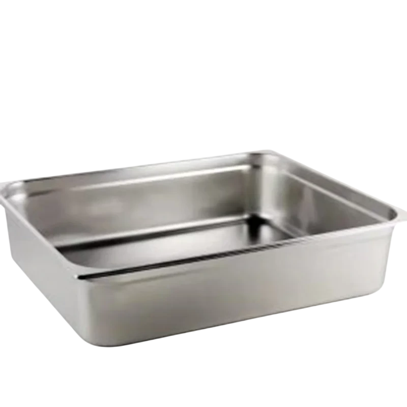 Kitchen Knock 630047 Gastronorm Pan – 2/1 Size 20mm Stainless Steel (Pack of 6) commercial kitchen equipment