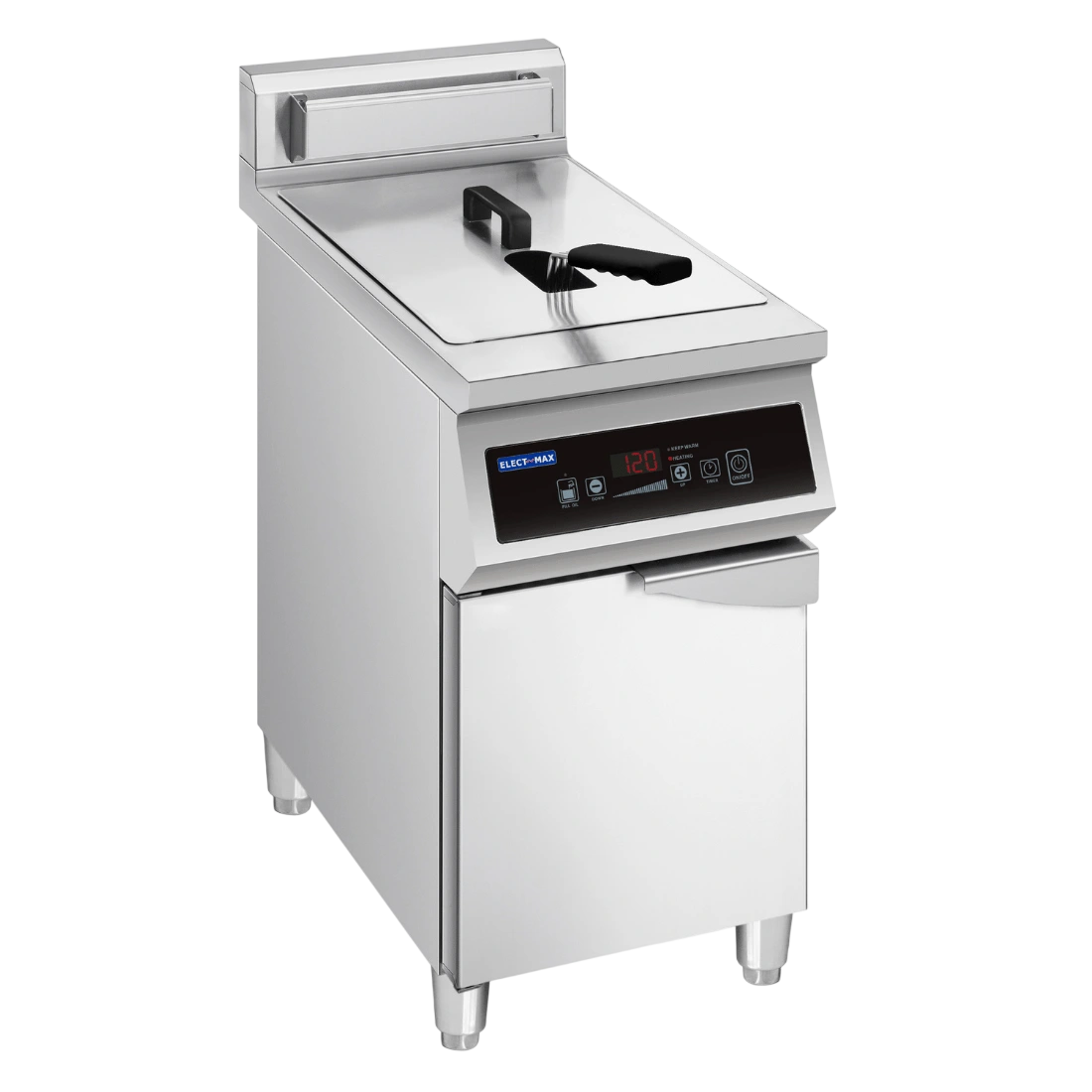 Electmax IFS7-30L 700 Series Induction Single Fryer with Splashback
