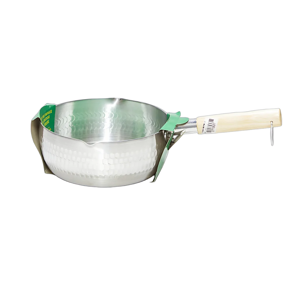 Kitchen Knock 077838 1.6L IH Aluminium Sauce Pot – Wooden Handle commercial kitchen equipment