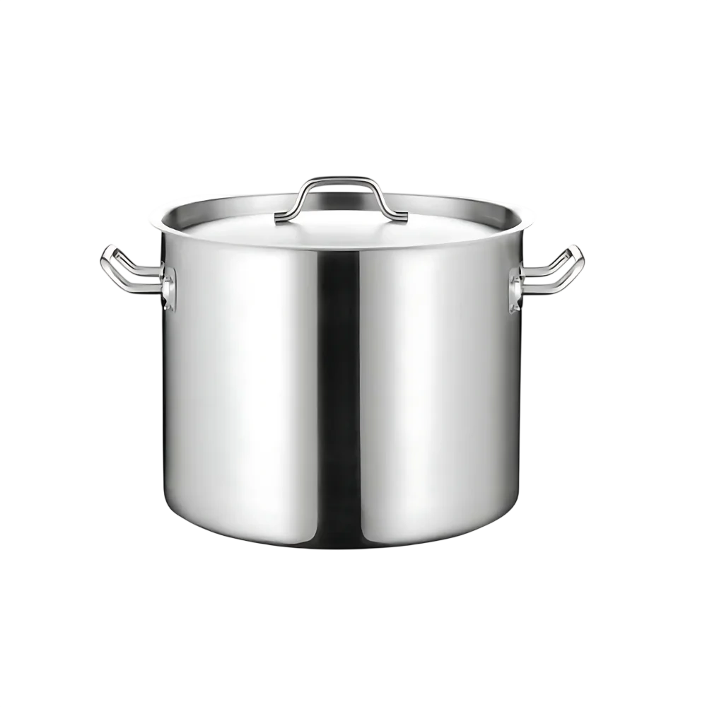 Kitchen Knock 003326 Stock Pot - (03) - IH - S/S 14L - Ø300mm*200mm