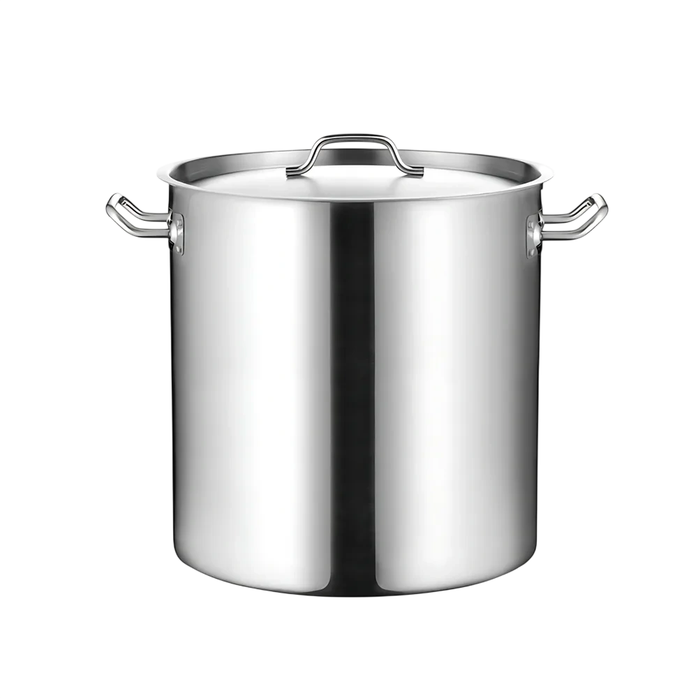 Kitchen Knock 003302 21L Stainless Steel Stock Pot – Induction Ready commercial kitchen equipment