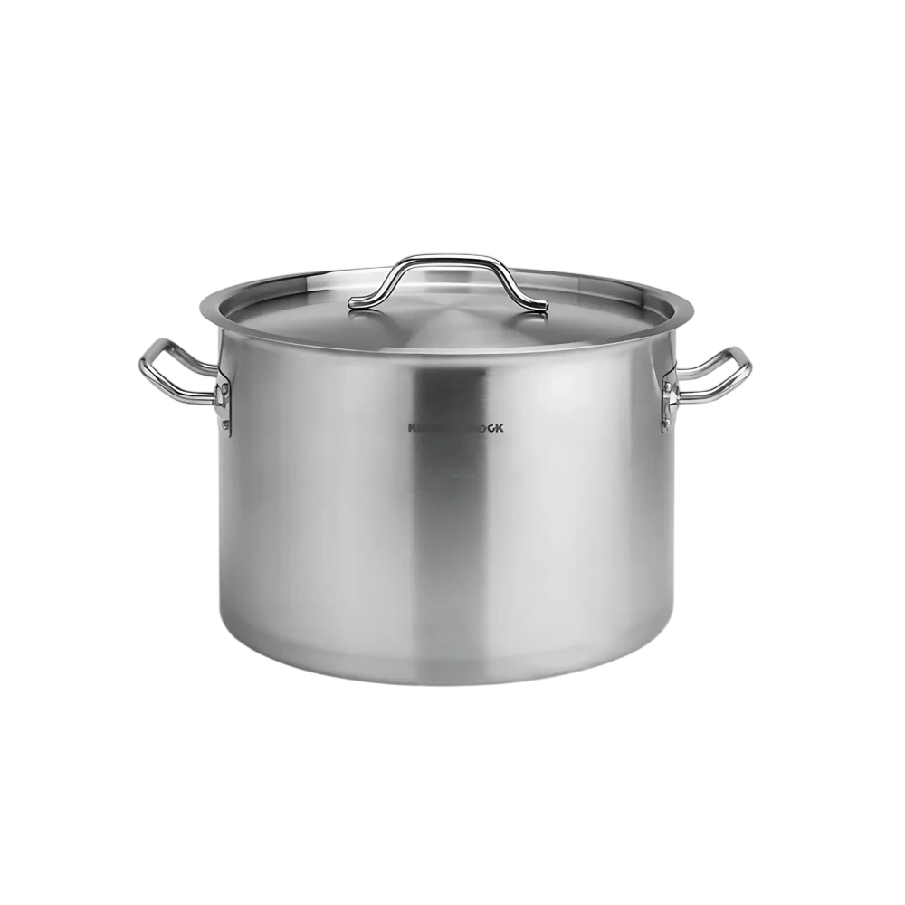 Kitchen Knock 057197 Stock Pot - (03) - IH - S/S 44L - Ø280mm*450mm*1.2mm