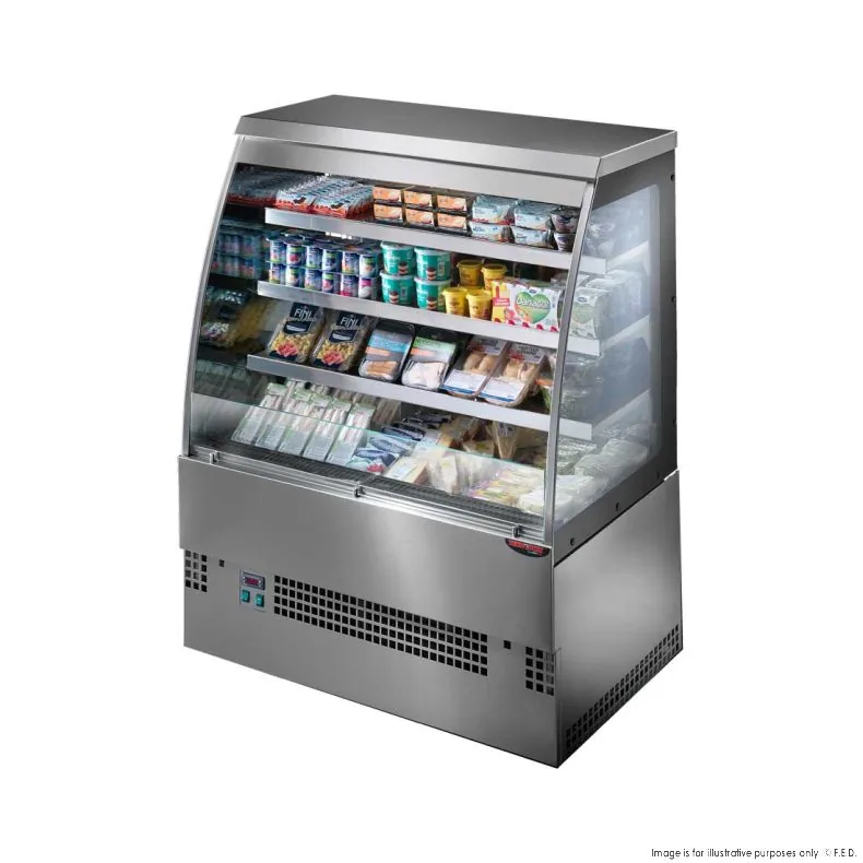Tecnodom EVO Grab'n Go Self-Serve Curve Display TDEVO-120S