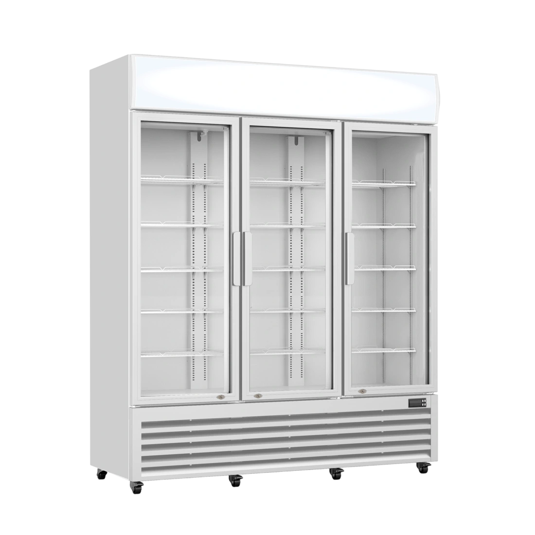 Thermaster LG-1203P 3 Glass Door Drink Fridge – 1200L, Upright Display commercial kitchen equipment