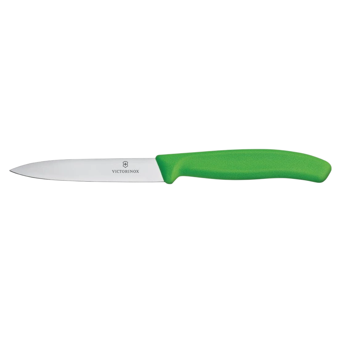 Victorinox Swiss Precision Pointed Paring Knife - Green 10cm commercial kitchen equipment