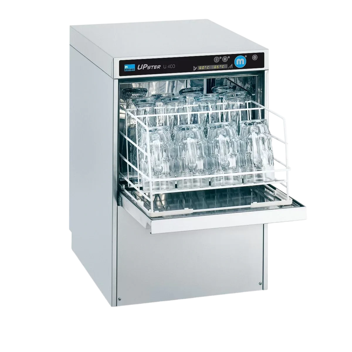 MEIKO UPster U400 Under Bench Glasswasher – 400×400 Basket commercial kitchen equipment