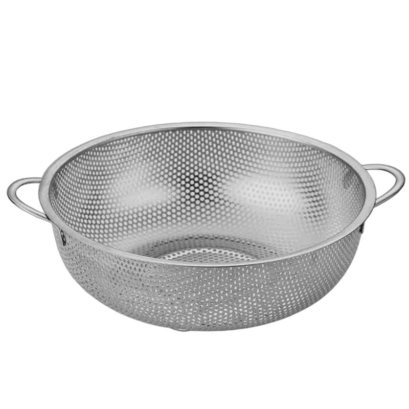 Kitchen Knock 417228 345mm Perforated Stainless Steel Colander