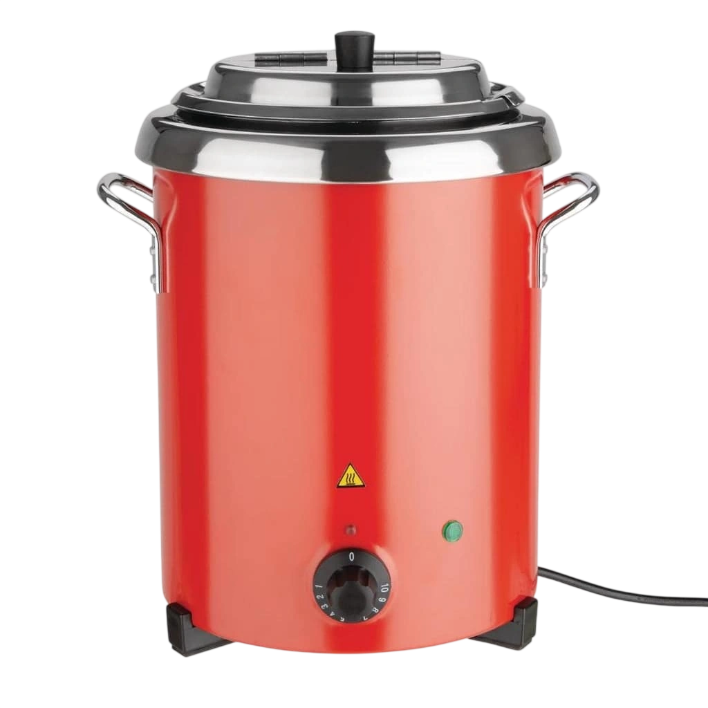 Apuro GH227-A Red Soup Kettle – 5.7L, 35–95°C Thermostatic Control commercial kitchen equipment