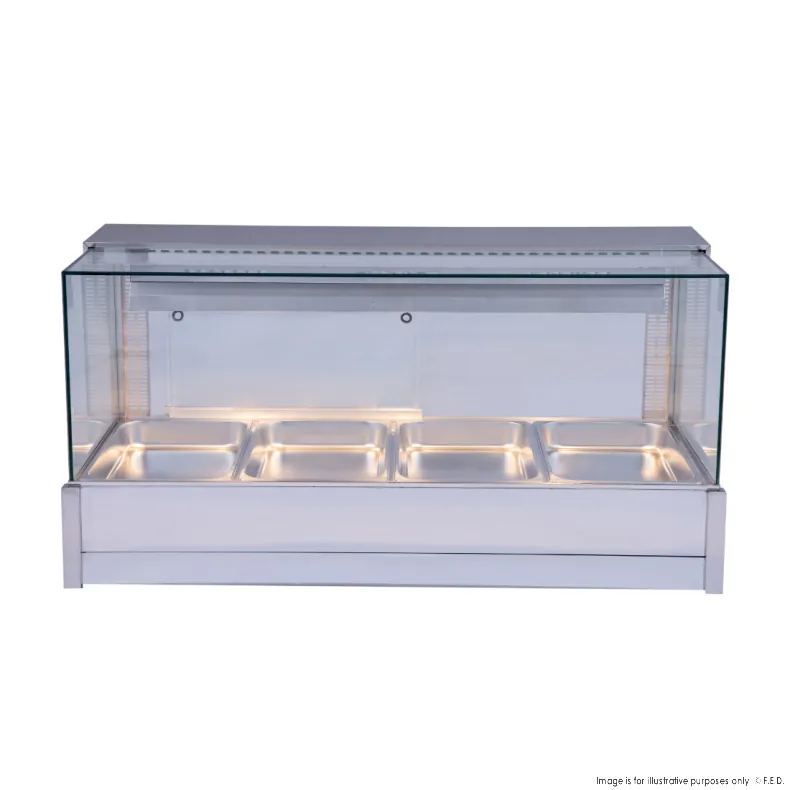 Bonvue BM14SC square countertop wet and dry bain marie