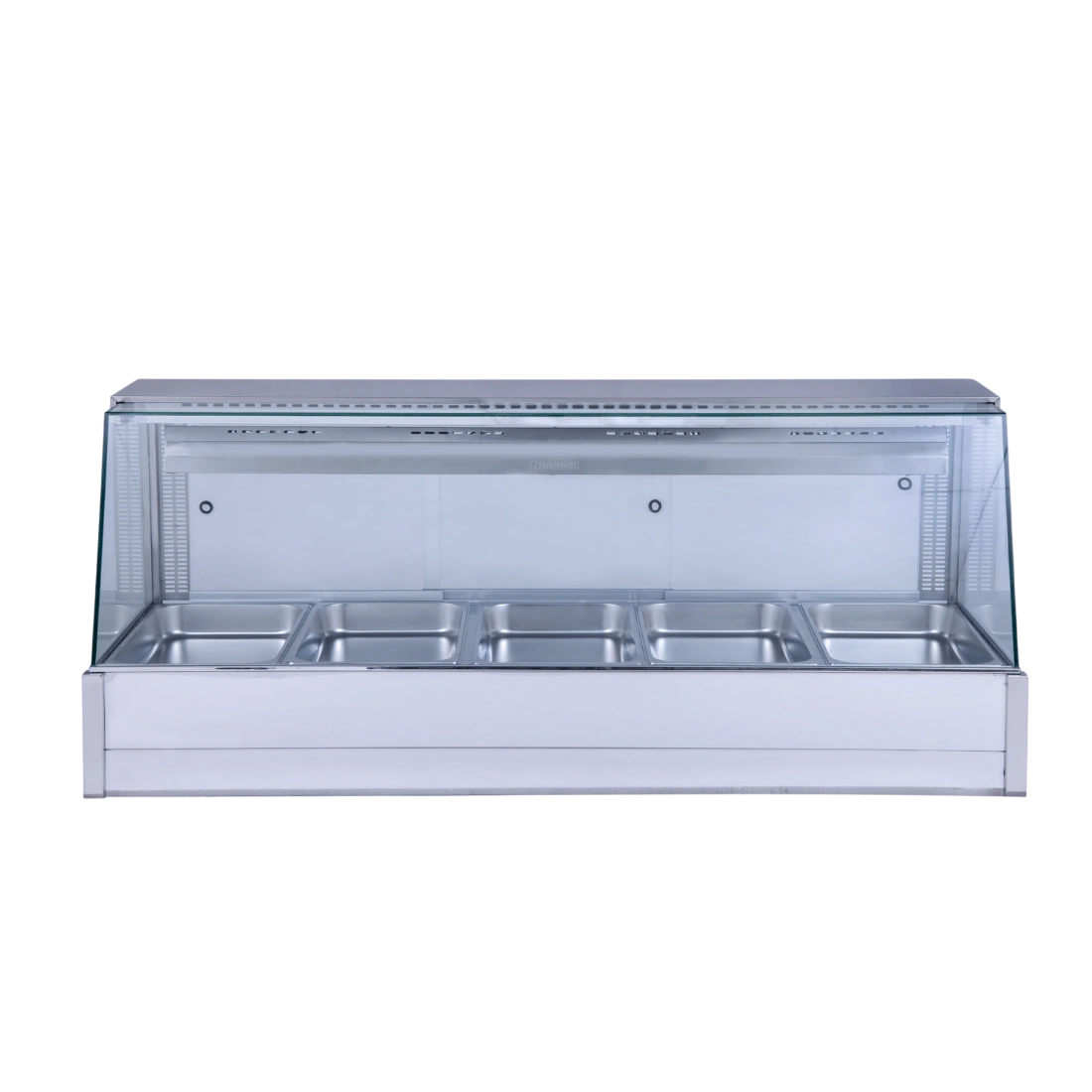 Bonvue BM17TC angled wet and dry countertop bain marie