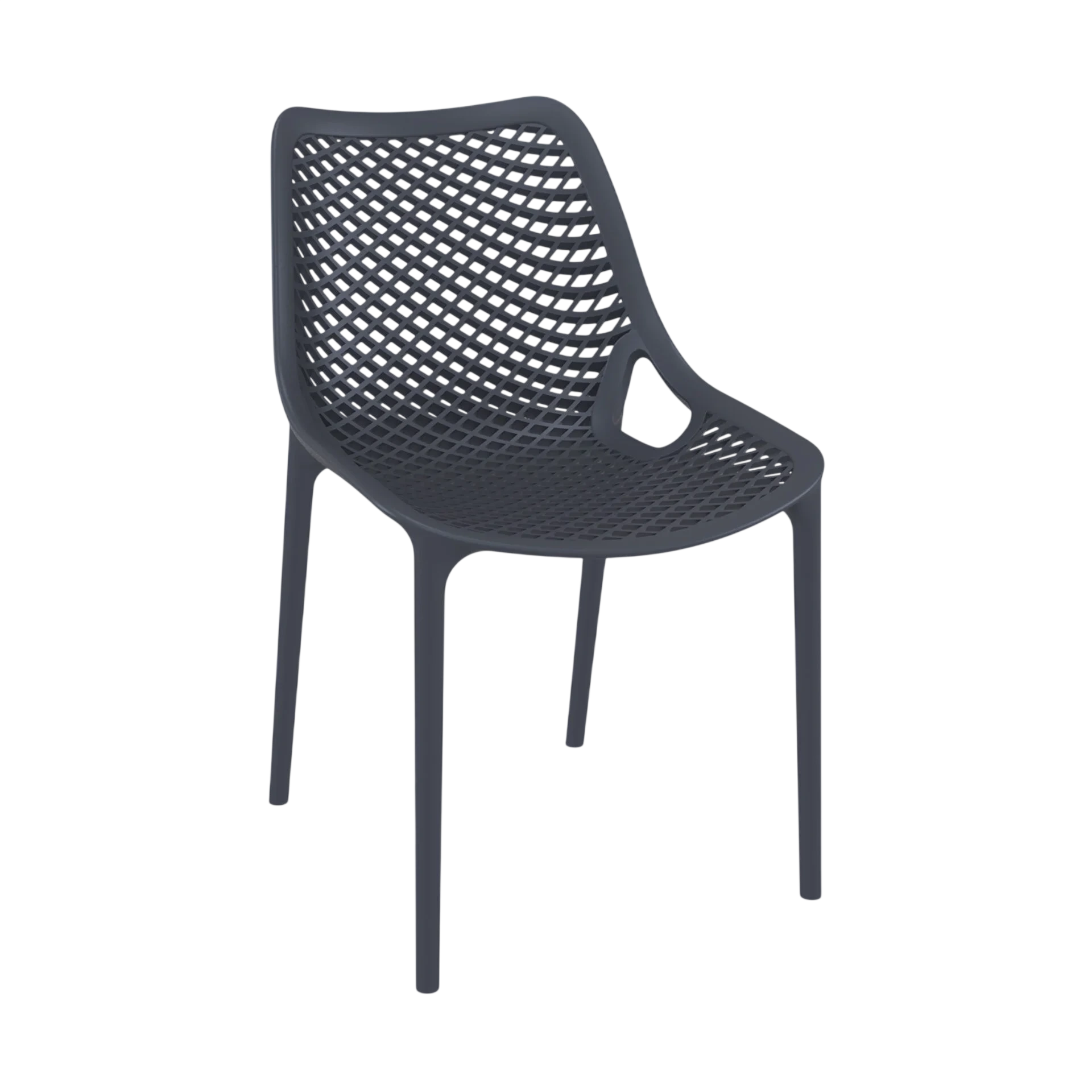 Siesta Air Chair – Anthracite, Stackable Fibreglass Reinforced | 5-Year Warranty commercial kitchen equipment