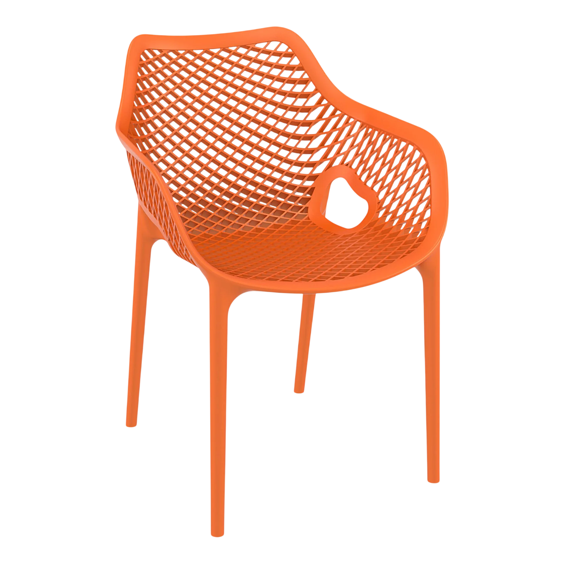 Siesta Exclusive Air XL Armchair - Orange: Robust Comfort for Your Dining Space commercial kitchen equipment