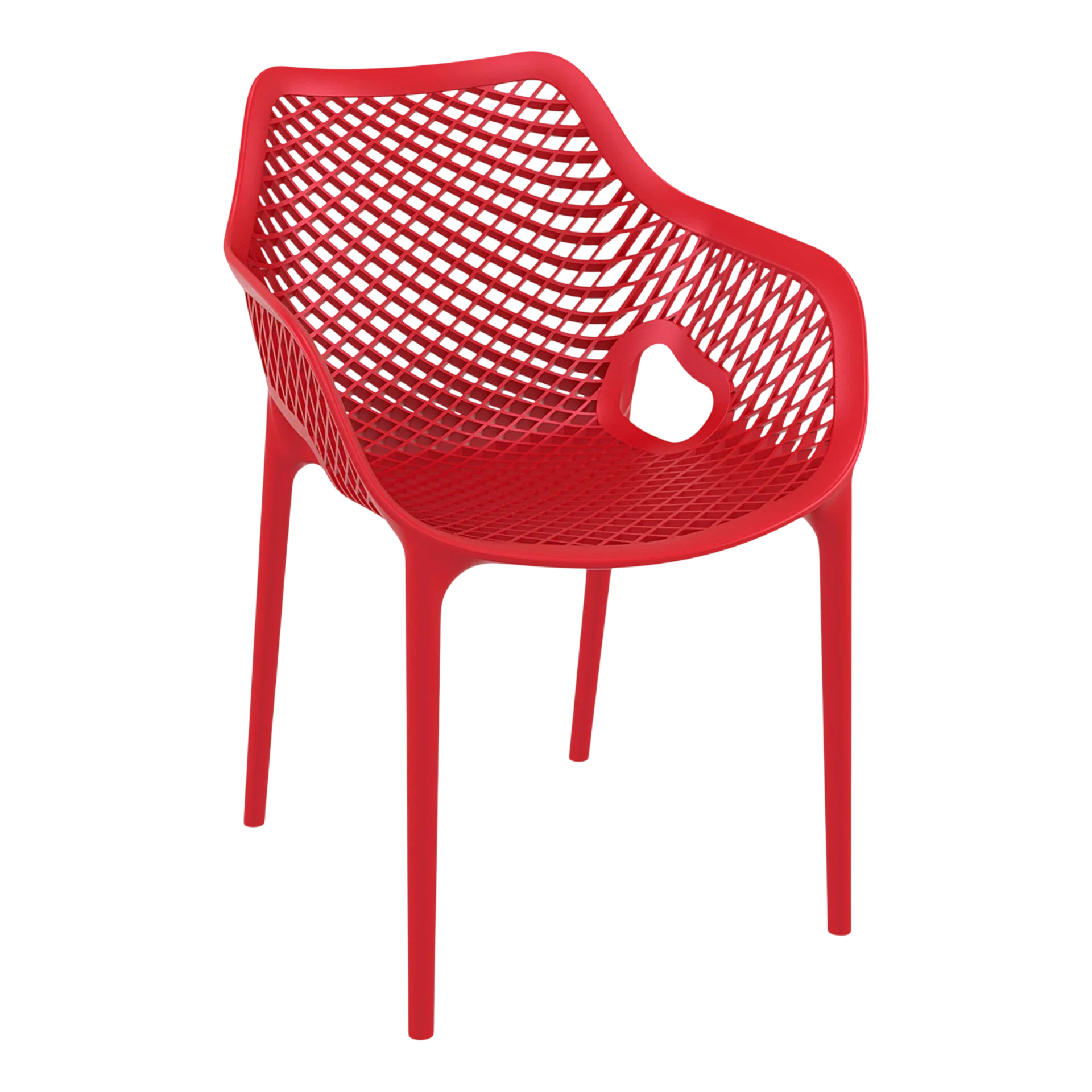 Red Outdoor Armchair - Siesta Air XL - Spacious Comfort commercial kitchen equipment