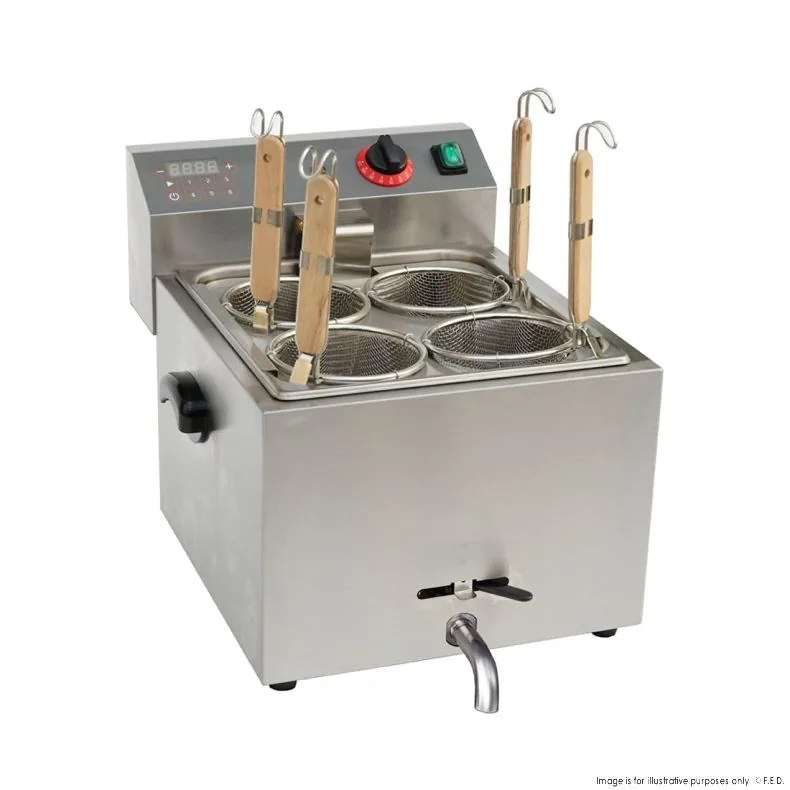 Electric Pasta Cooker 3.25kw 10L 470x580x420mm DF-BP with attachment