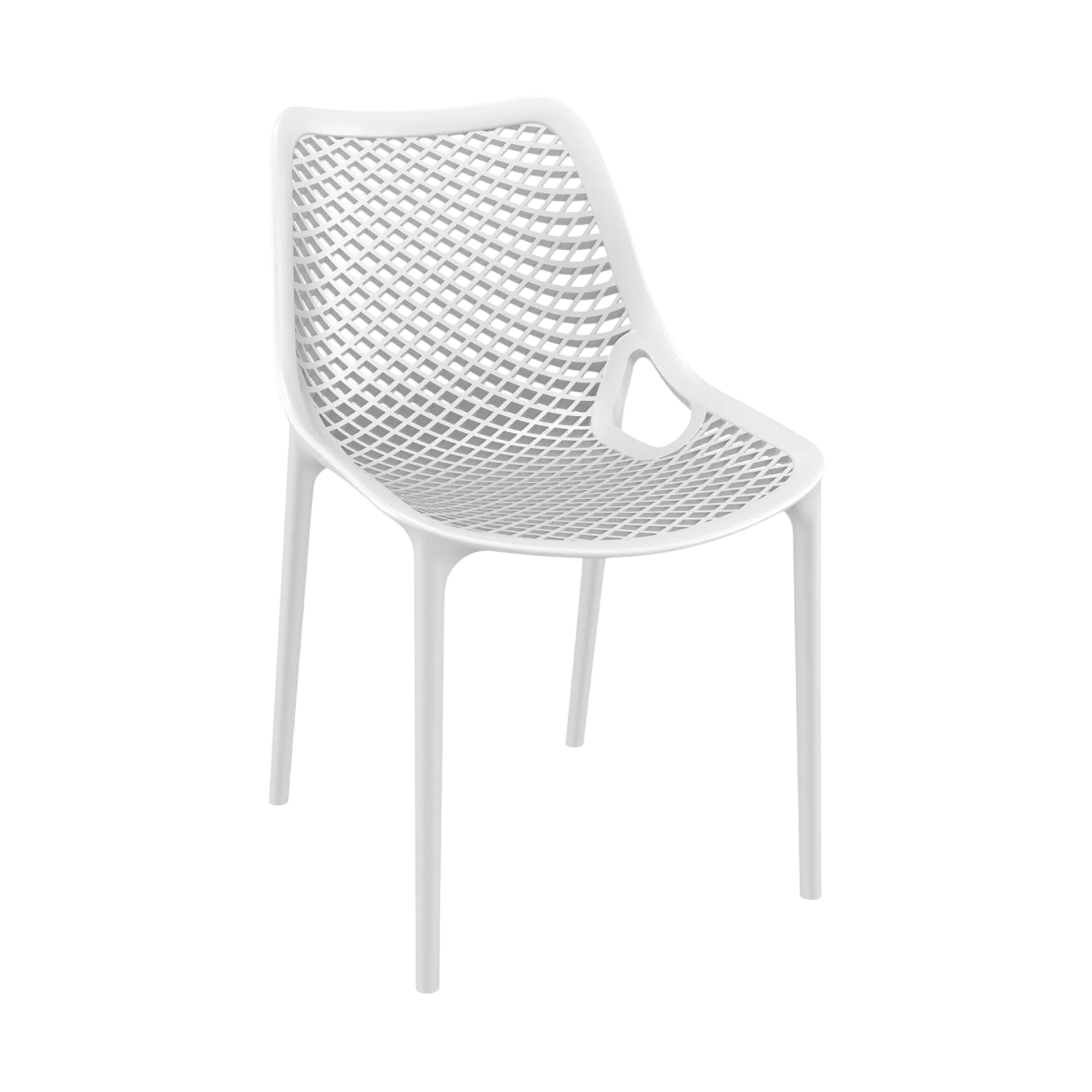White Outdoor Chair - Siesta Air - Crisp & Durable commercial kitchen equipment