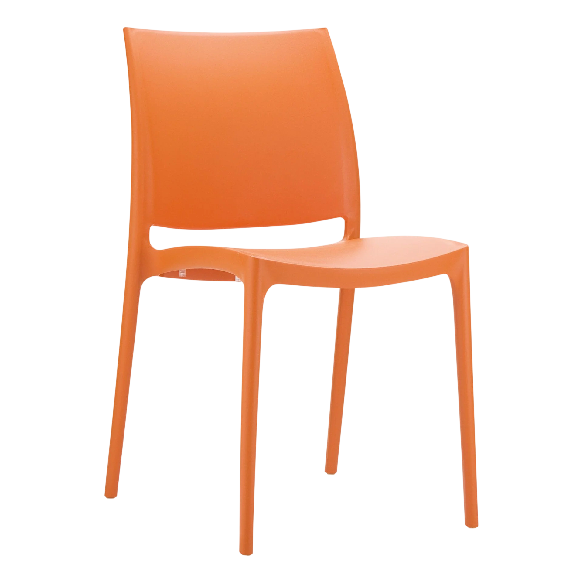 Siesta Maya Chair - Orange - Energize Your Outdoor Space commercial kitchen equipment
