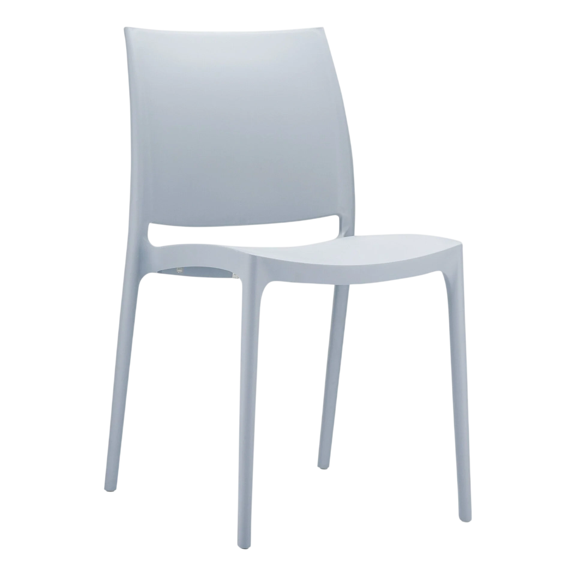 Siesta Maya Chair - Silver Grey - Durable Commercial Seating commercial kitchen equipment