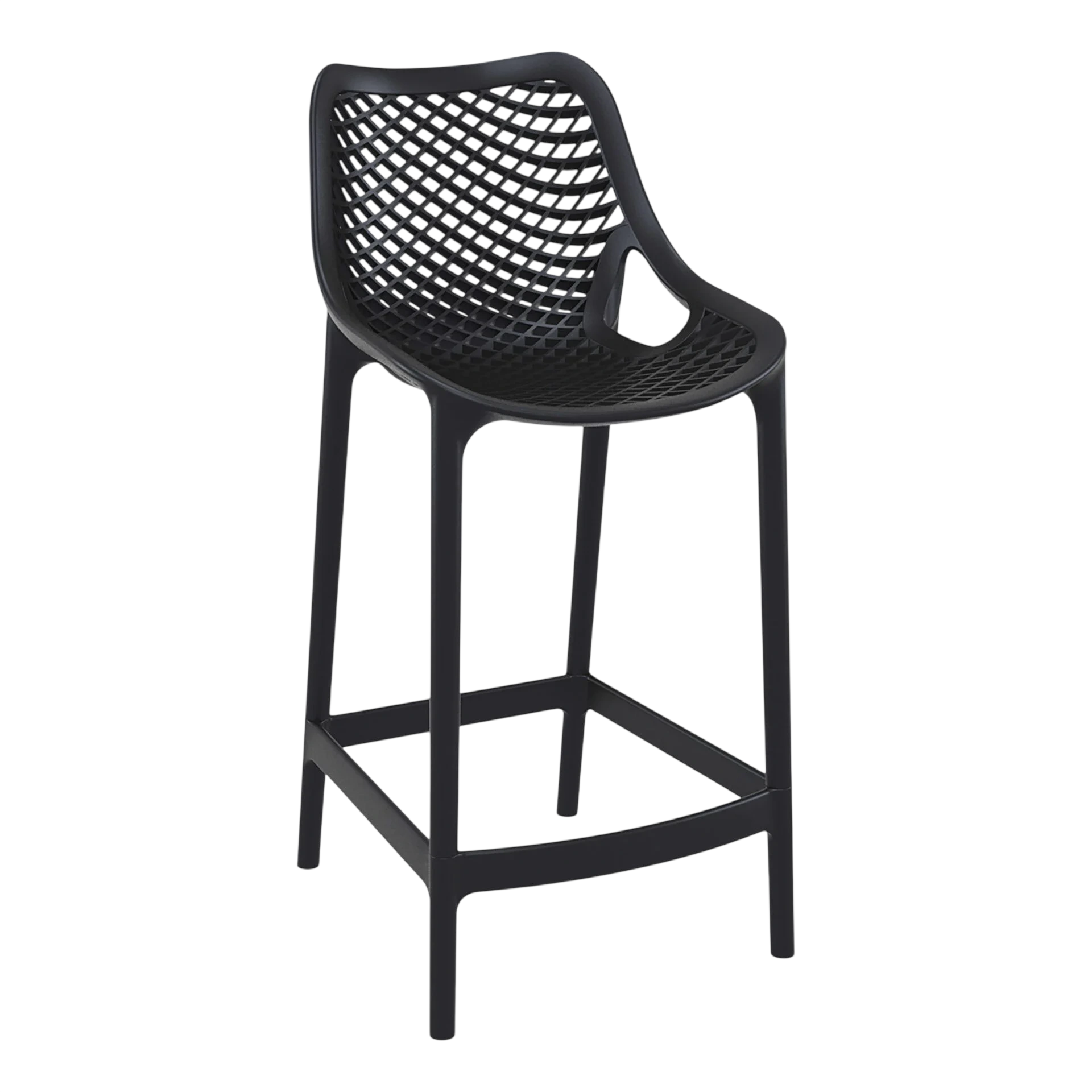 Siesta Air Barstool 65 Black (Pack of 2) – Indoor & Outdoor Use commercial kitchen equipment