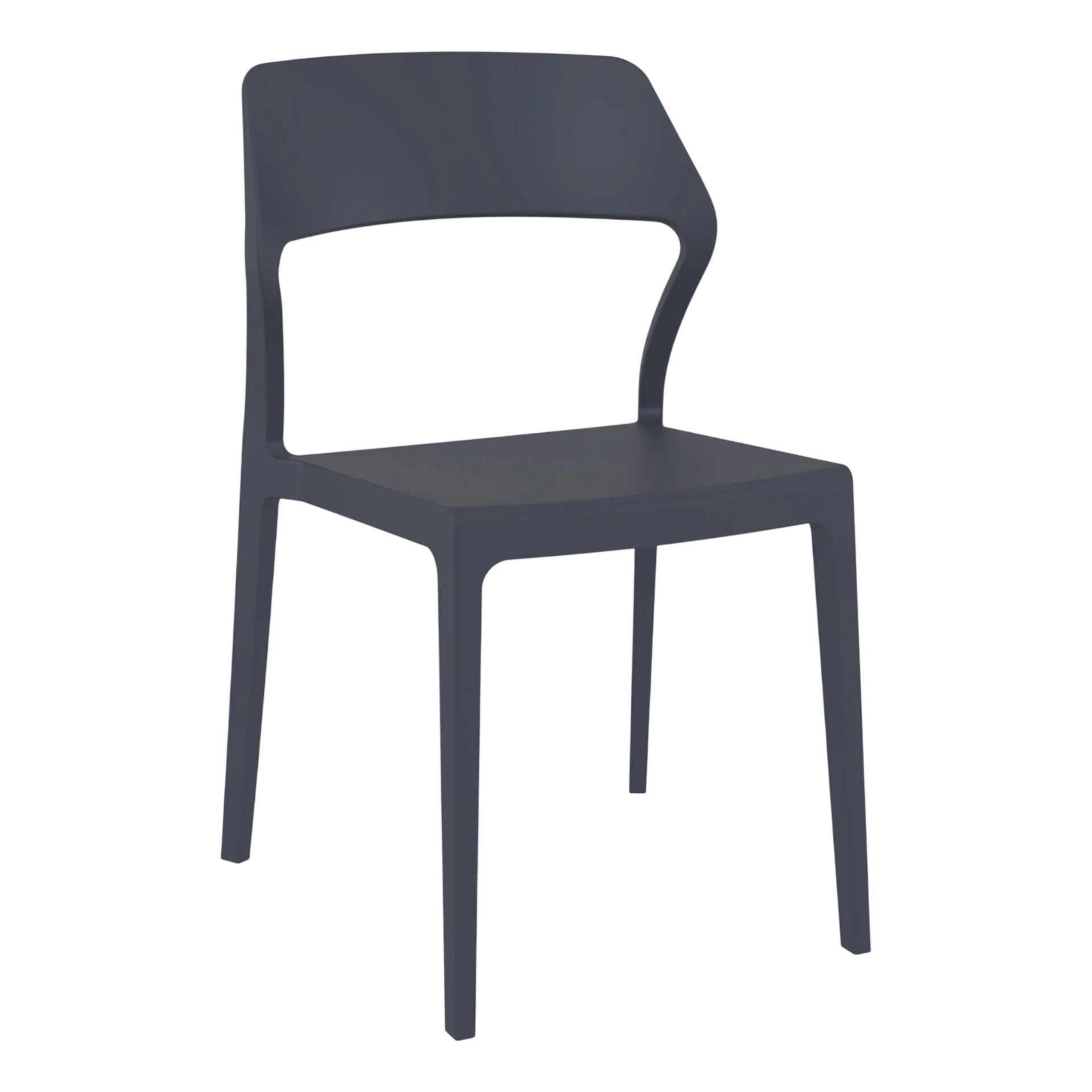 Anthracite Commercial Chair - Siesta Snow - Modern & Durable commercial kitchen equipment