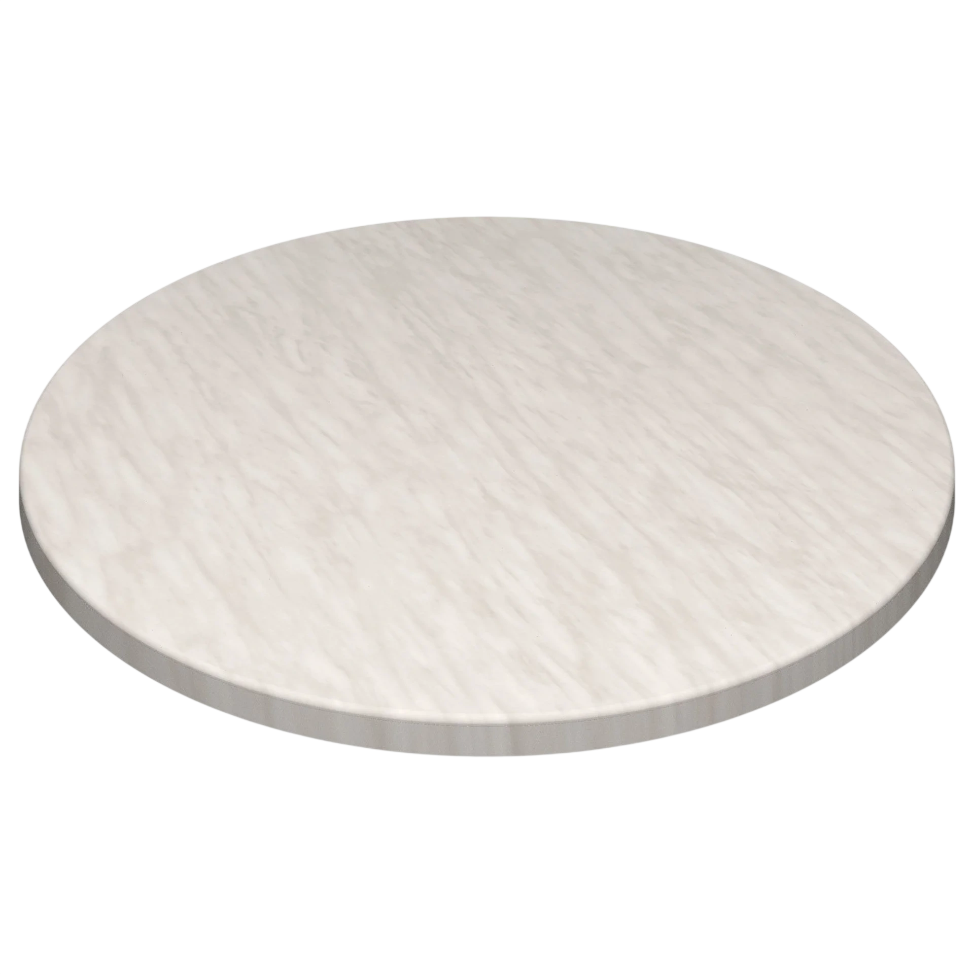 Werzalit Round Marble-Look Tabletop 700mm - Cafe Dining, Indoor/Outdoor, Durable commercial kitchen equipment