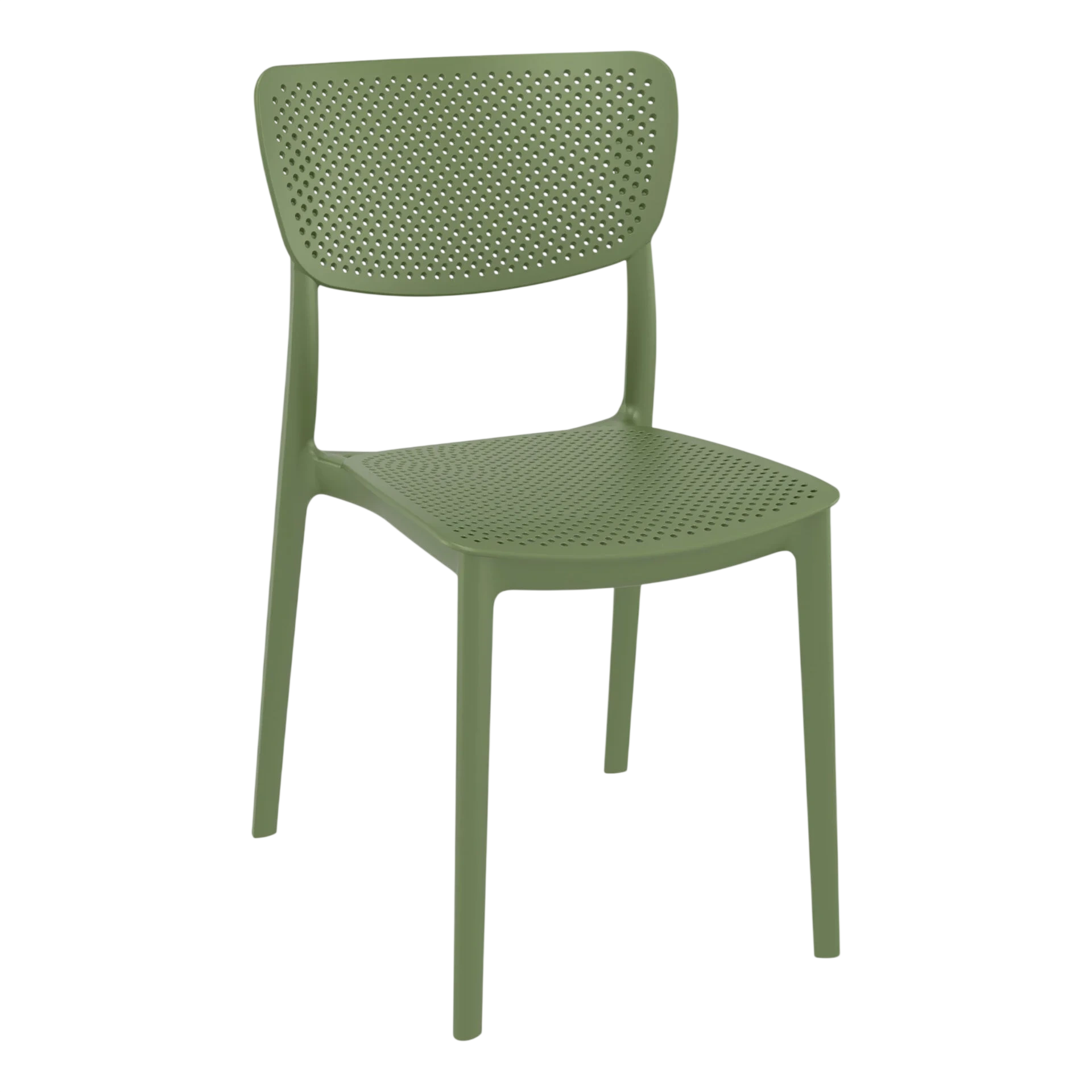 Siesta Lucy Chair Olive Green – Commercial Grade One-Piece Chair by Siesta (Pack of 2) commercial kitchen equipment